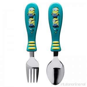 Zak Designs Despicable Me Fork and Spoon Set Jerry - B00S4NHMH4